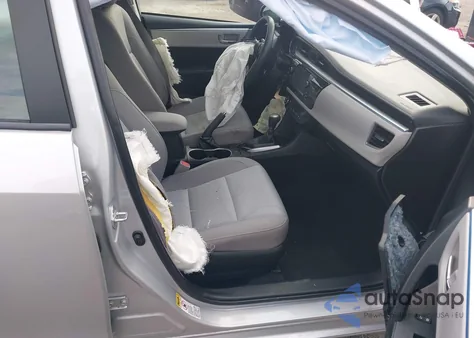 2016 Toyota Corolla Le из США, поврежденный, VIN 2T1BURHE4GC598725